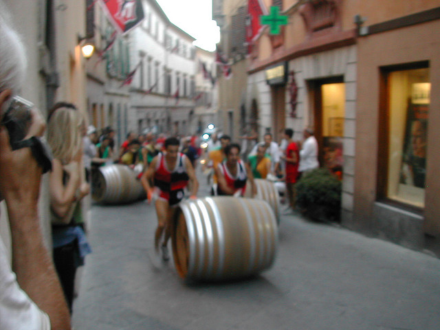 The Bravio festival in Montepulciano - Tuscany