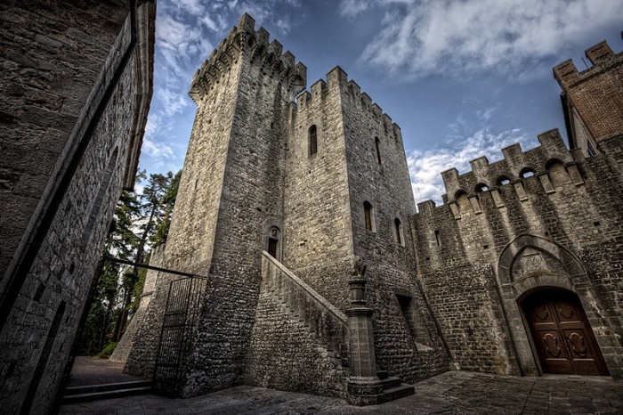 Chianti castle Brolio