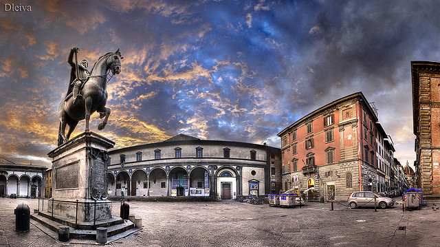 Santissima Annunziata square in Florence