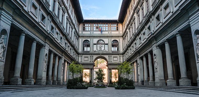 Uffizi gallery of Florence