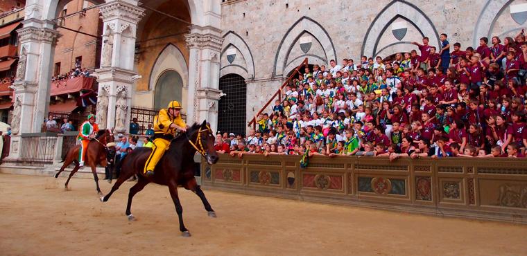 The famous Palio in Siena