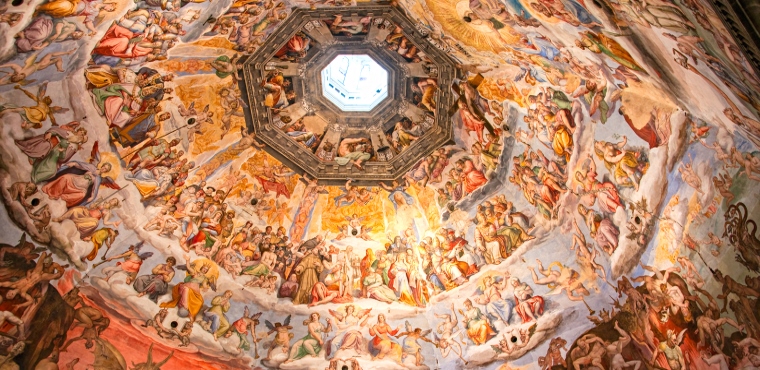 Inside Florence Duomo