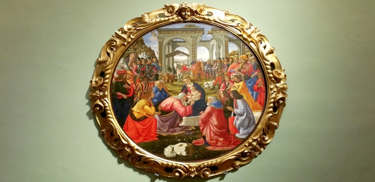 Adoration of Magi by Tornabuoni, Florence