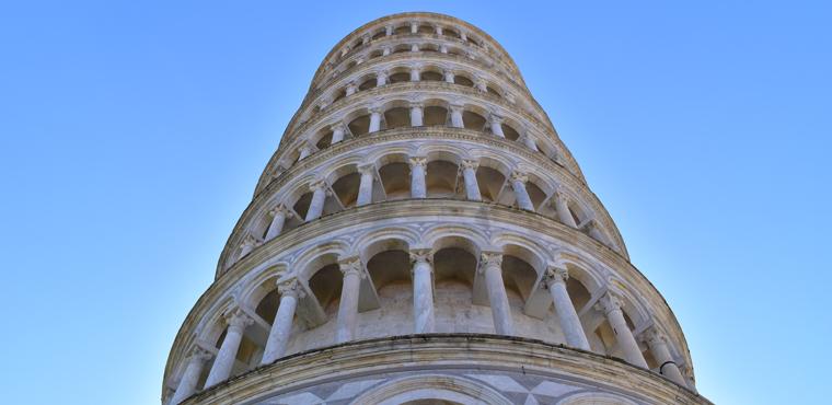 Tower of Pisa in Italy