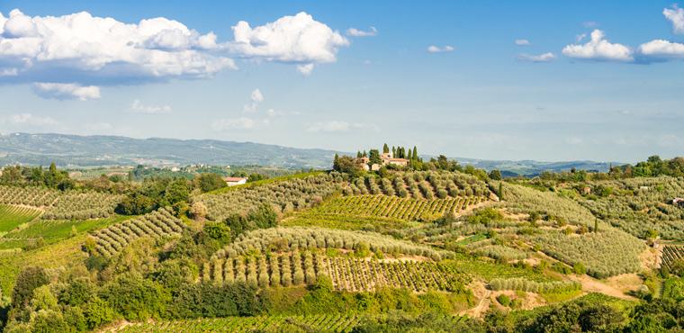 Beautiful Tuscan countryside