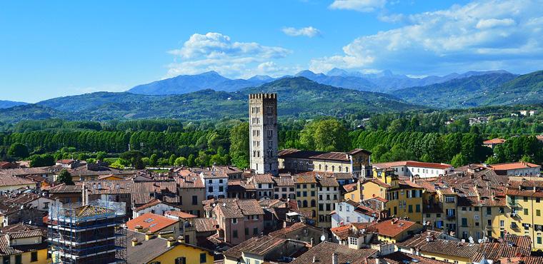 View of Torre Guinigi, Lucca