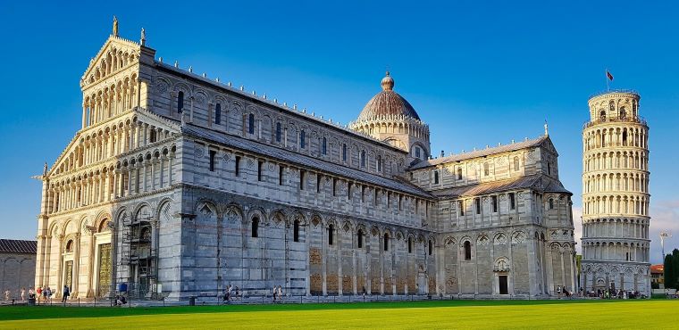 View of Pisa tower