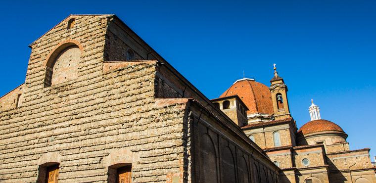 Medici chapels and church of San Lorenzo, Florence