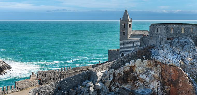 The enchantment of the Ligurian coast