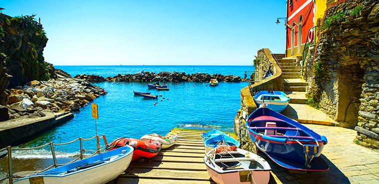 Beautiful view of Cinque Terre