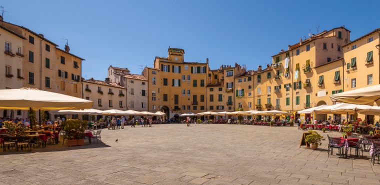 Lucca city centre